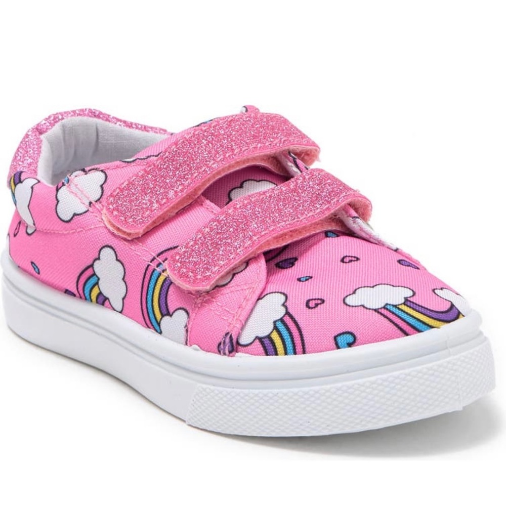 🆕 | Nanette Lepore | Rainbow Canvas Sneaker | Size 5 Toddler